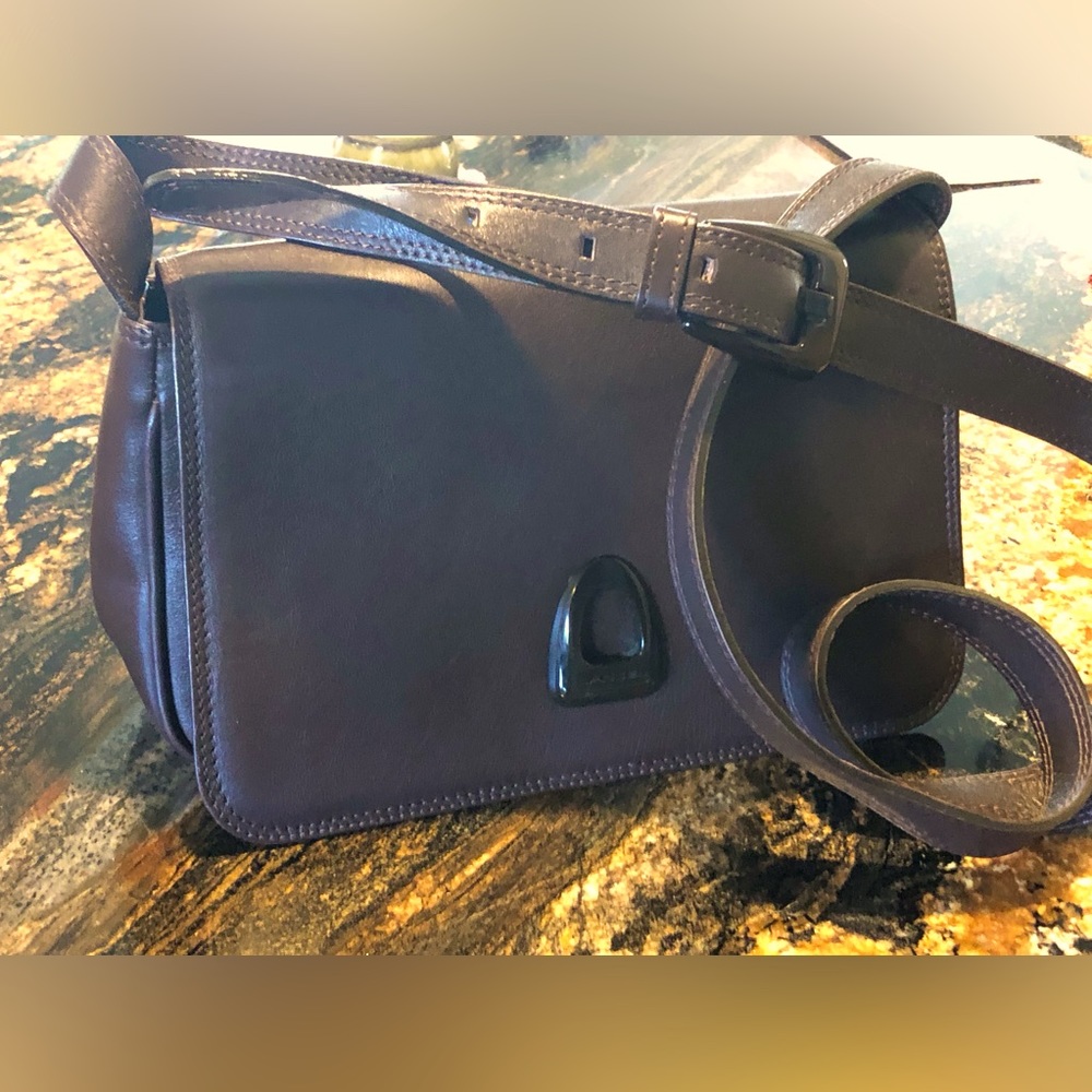 Lancel leather handbag